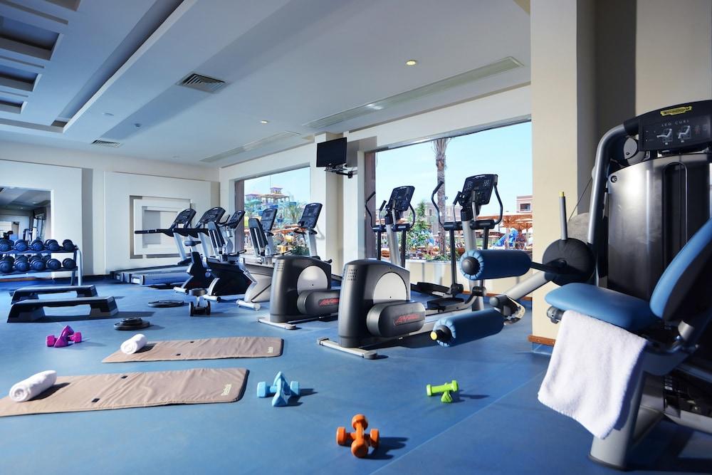 ホテル Charmillion Club Aquapark シャルム・エル・シェイク エクステリア 写真 The gym at the hotel