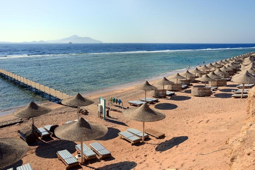 ホテル Charmillion Club Aquapark シャルム・エル・シェイク エクステリア 写真 Beach at the Red Sea